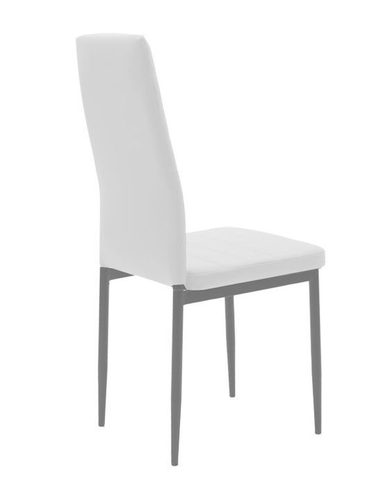Τραπέζι Κουζίνας Parker με 4 Καρέκλες 80x80εκ.