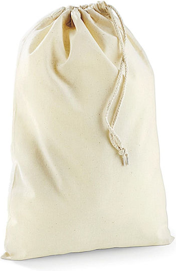 Westford Mill Fabric Gift Pouch Beige 115cm