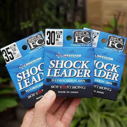 Fishing Line Fluorocarbon Line System Shock Leader Fc Soft & Strong 0.470mm