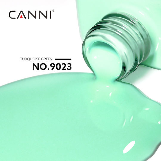 Canni Gel Nagellack Türkis Grün 9023 9ml
