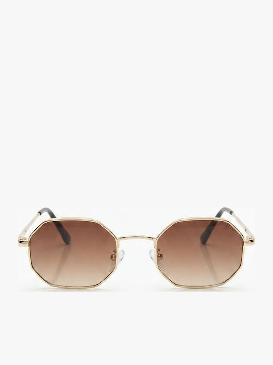 Max Air Sunglasses Brown With Metallic Frame Max Air Sunglasses Brown With Metallic Frame