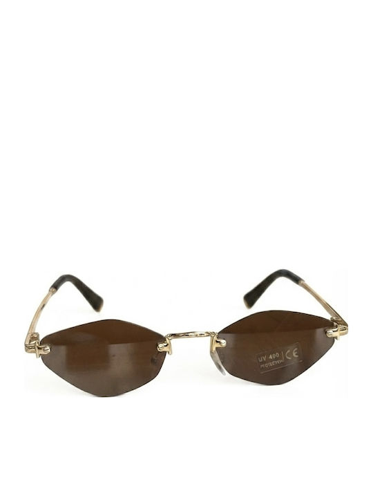 Max Air Women’s Sunglasses With Brown Metallic Frame SA015
