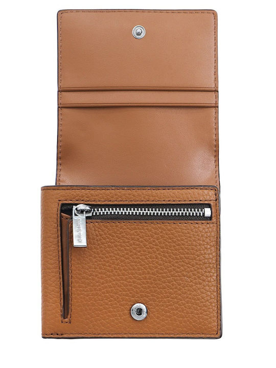 Leather Men's Wallet Tabac Brown