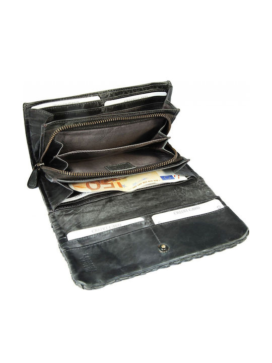 Дамски Кожен Портфейл с RFID Сив