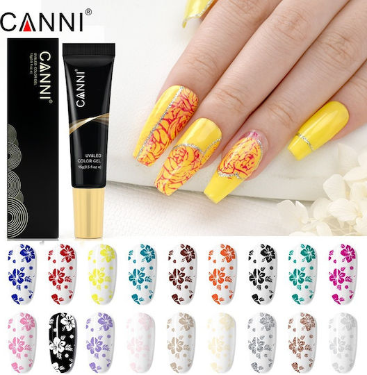 Canni Цветен Гел за Нокти Ac06 15гр
