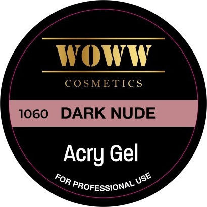 Woww Cosmetics Acrygel Nail 1060 Dark Nude 30gr