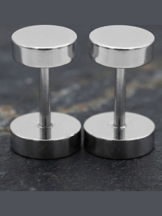 Sharks Bay Clothing Men's Steel Stud Earrings
