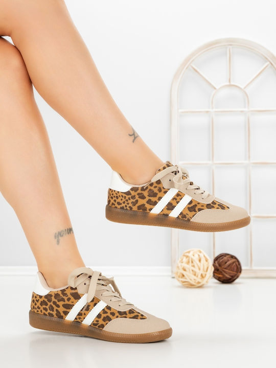 Adidași Flatforms Pentru Femei Kaki