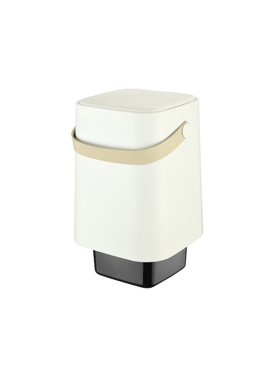 Femmit Waste Bin Handle Inner Bucket 8 L Kitchen & Bathroom White