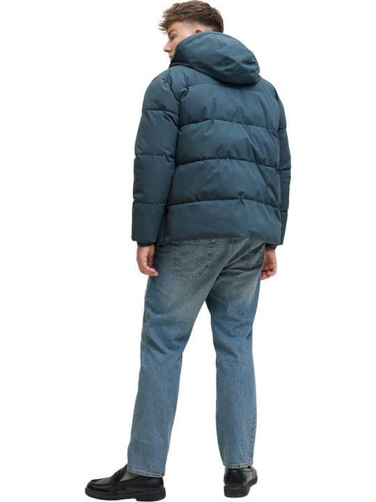Geacă Puffer De Iarnă Orion Albastru