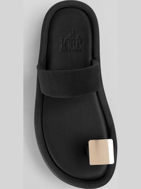 Women's Flat Sandals Flatforms Black