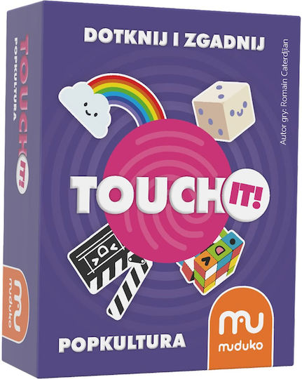 Επιτραπέζιο Παιχνίδι Touch It! Popkultura για 2+ Παίκτες 5+ Ετών (PL) Muduko