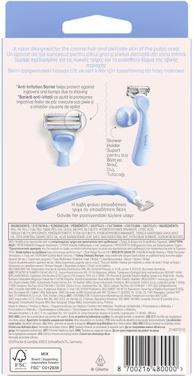 Wilkinson Sword Duplo Body Razor for Sensitive Skin 5 Pieces