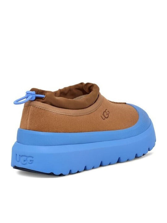 Tasman Weather Hybrid Suede Chelsea Μποτάκια Καφέ