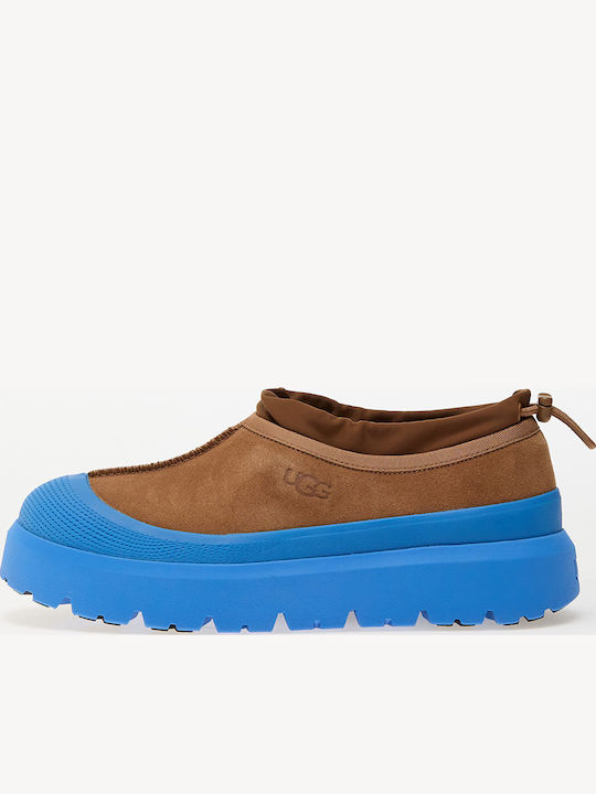 Tasman Weather Hybrid Suede Chelsea Μποτάκια Καφέ