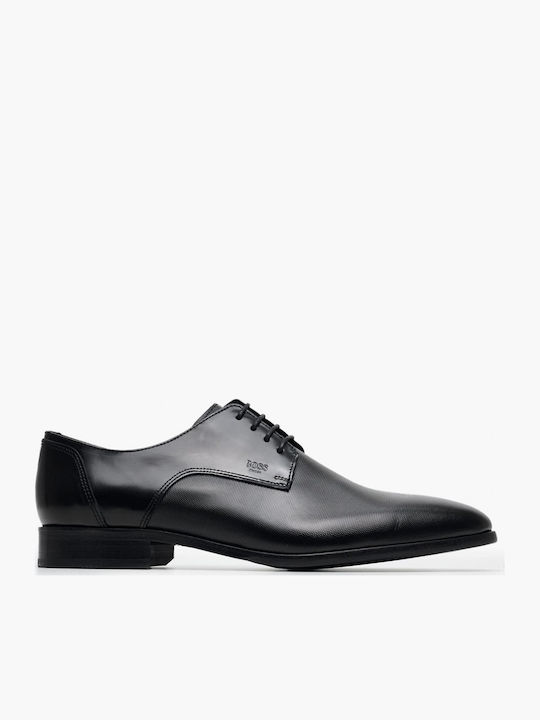 Herrenschuhe aus Lackleder Schwarz