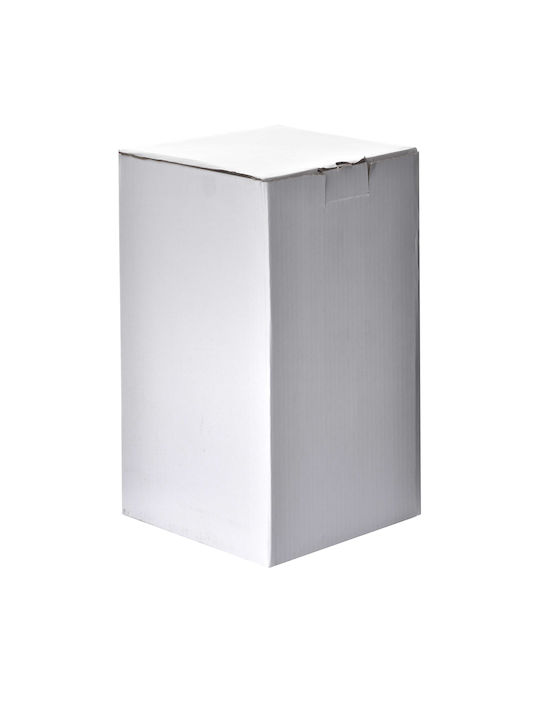Mondex Διακοσμητικό Βάζο Γυάλινο Serenite Χρυσό Φ9.5xΥ25cm
