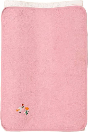 abo Wasserdichtes Wickeltuch Rosa 50x70cm.