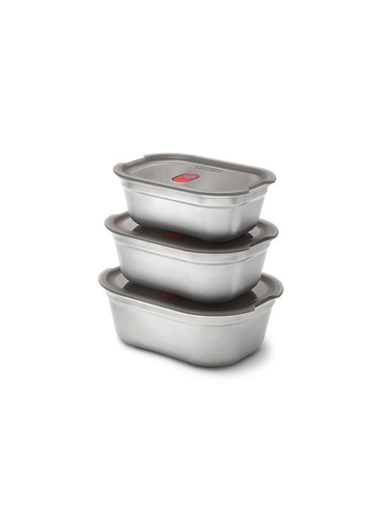 Black+Blum Inox Lunch Box Black 3pcs