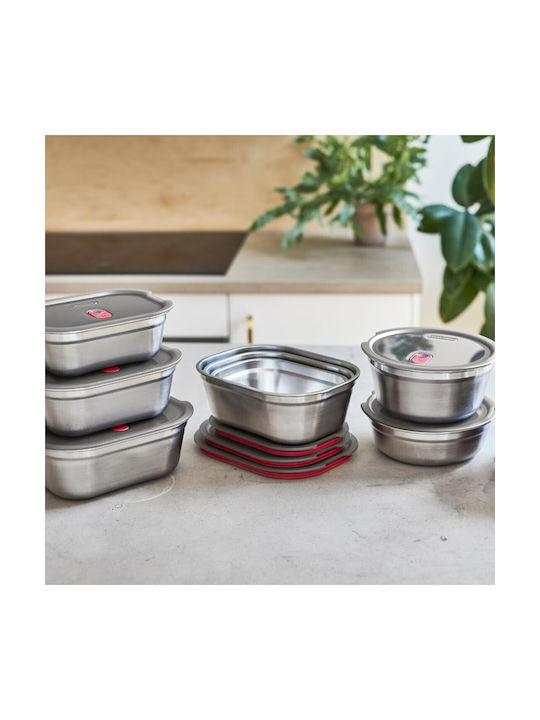 Black+Blum Δοχείο Φαγητού Inox Γκρι 1.4lt