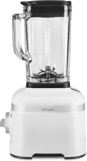 Kitchenaid K400 Artisan Блендер с Голяма Стъклена Каната 1,4 л 1200W Бял