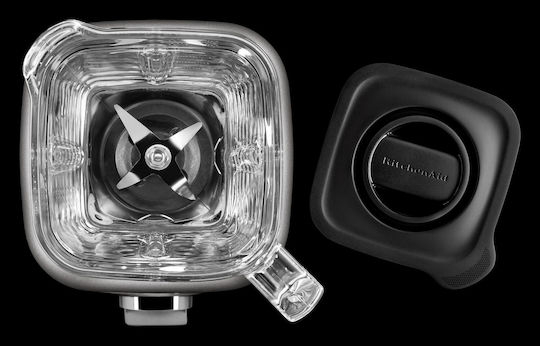 Kitchenaid K400 Artisan Μπλέντερ με Γυάλινη Κανάτα 1.4 lt 1200W Γκρι