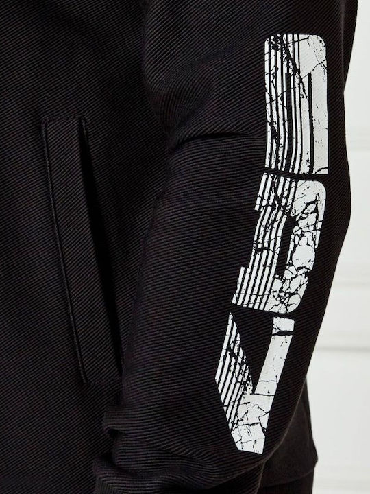 Schwarze Bomberjacke