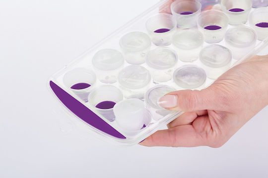 Kitchen Craft Formă Pentru Cuburi De Gheață Din Silicon Capacitate 21 Bucăți Violet 35.00370 Kitchen Craft Formă Pentru Cuburi De Gheață Din Silicon Capacitate 21 Bucăți Violet 35.00370
