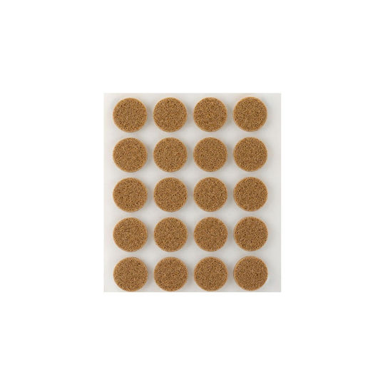 Inofix 4071-4 Round Felts with Sticker 17mm 20pcs