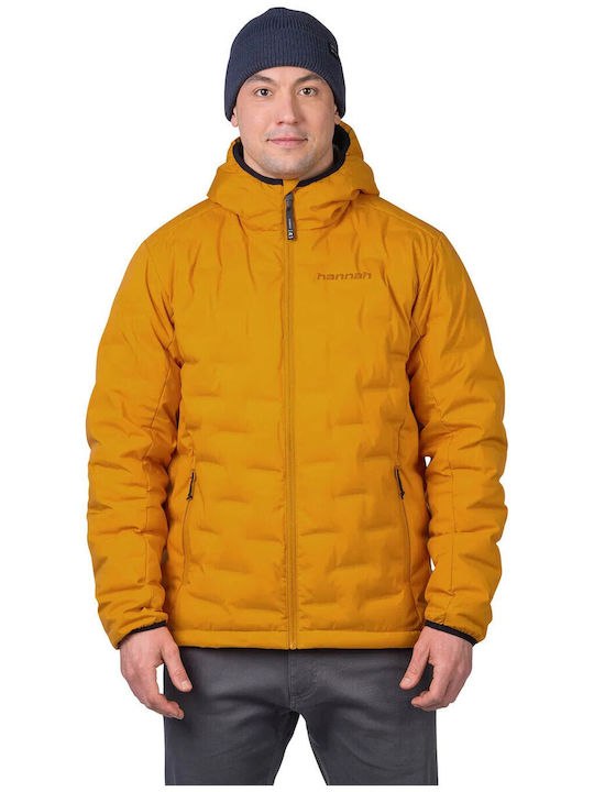 Γυναικείο Μπουφάν για Χειμώνα Yellow