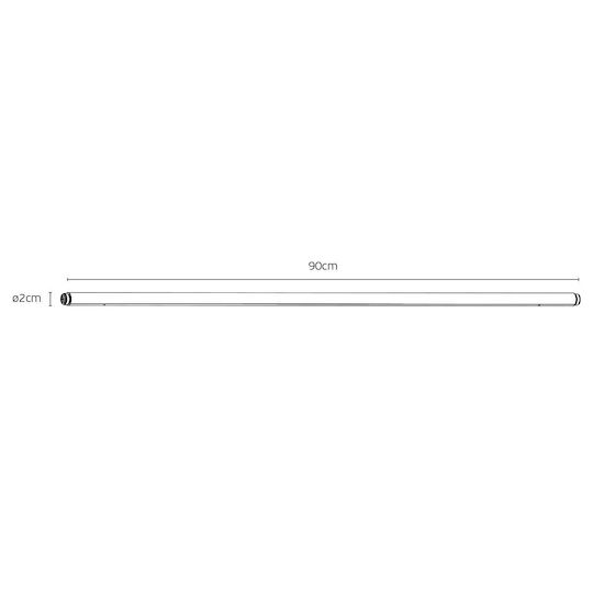 VK Lighting Integrated LED Linear Ceiling Light 10W Warm White with Dimmable Intensity