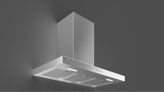 Απορροφητήρας Καμινάδα 90cm Inox