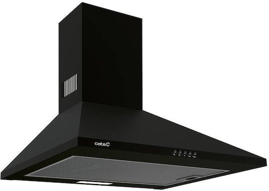 Cata Omega 600 BK Chimney Vent Hood 60cm Black