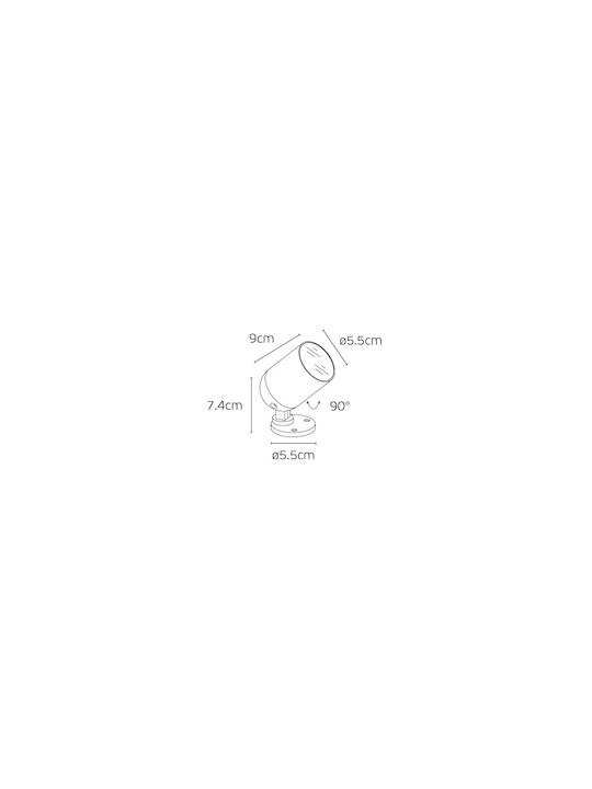 VK Lighting Подова лампа LED 7W VK Lighting Подова лампа LED 7W