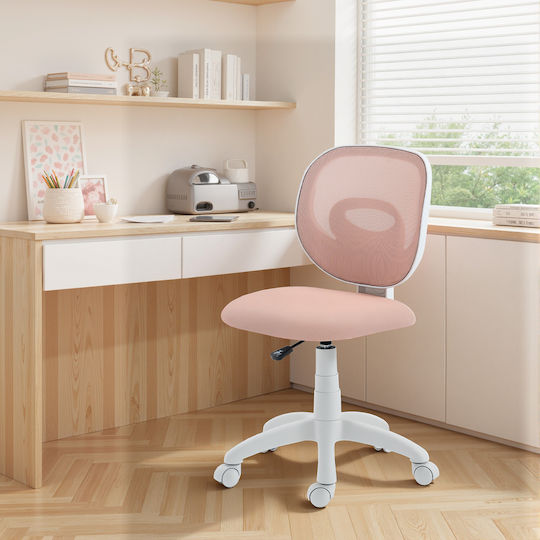 HomCom Office Chair Pink