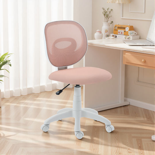 HomCom Office Chair Pink