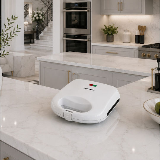 Heinner Τοστιέρα για 2 Τοστ 750W Λευκή