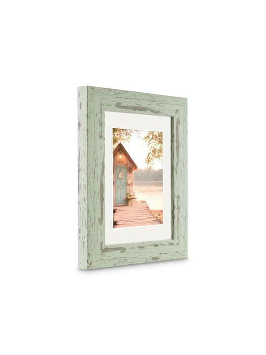HAMA Plastic Photo Frame With Green Frame
