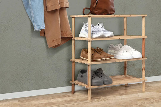 Ξύλινη Παπουτσοθήκη Woodhandy 63x26.5x67cm