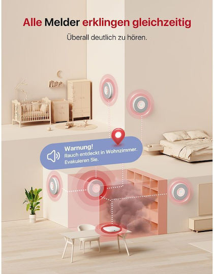 X-Sense Rauchmelder 12 Zonen