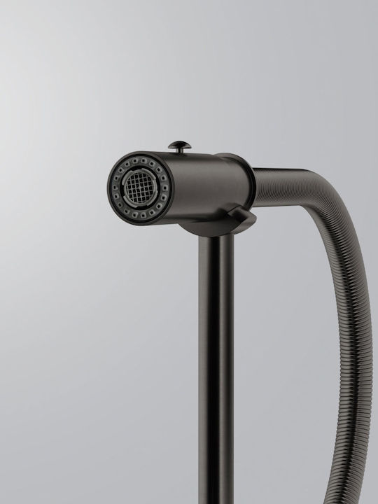 Franke Mythos Pescara Semi Pro Kitchen Faucet Counter Flexible Grey