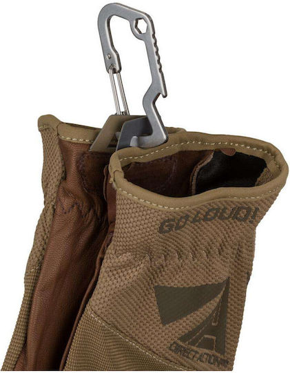 Direct Action Hard Safety Gloves Brown Leather/Synthetic Leather