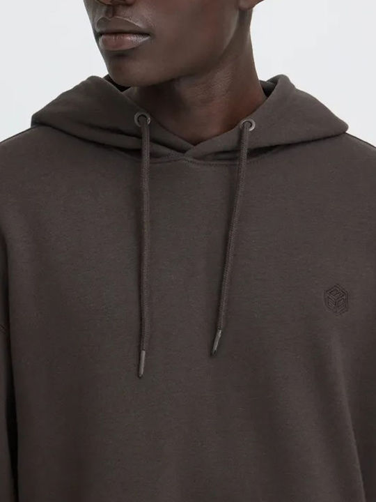 Hoodie with Charcoal Grey