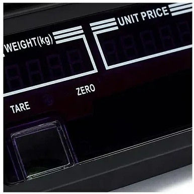 Digitale Elektronische Handelswaage Präzision mit 40kg Maximalgewicht und 5gr Messgenauigkeit