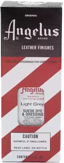 Angelus Light Grey Suede Dye & Dressing 90ml