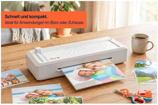 Peach Desktop Laminator for A4 with Cutter