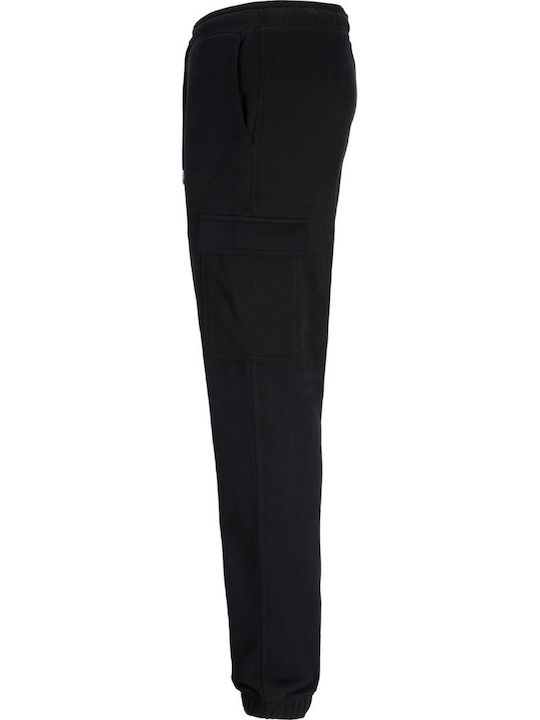 Cargo Παντελόνι Φόρμας με Λάστιχο Black