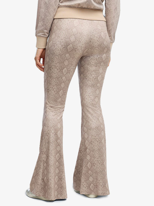 Training Damen Langleggings Hohe Taille Mouse Grau