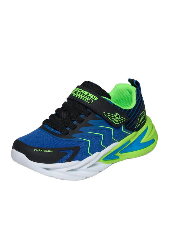 Flex-glow Детски Спортни Обувки Running с Връзки Сини