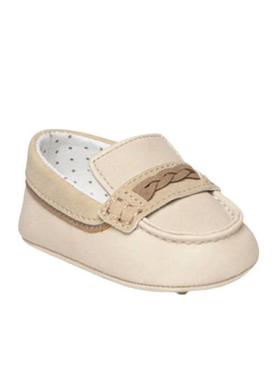 Mayoral Baby Soft-Sole Moccasins Beige